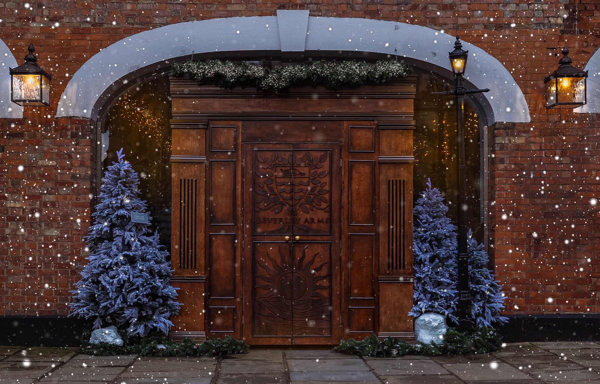 winter wonderland wardrobe at the beverley arms